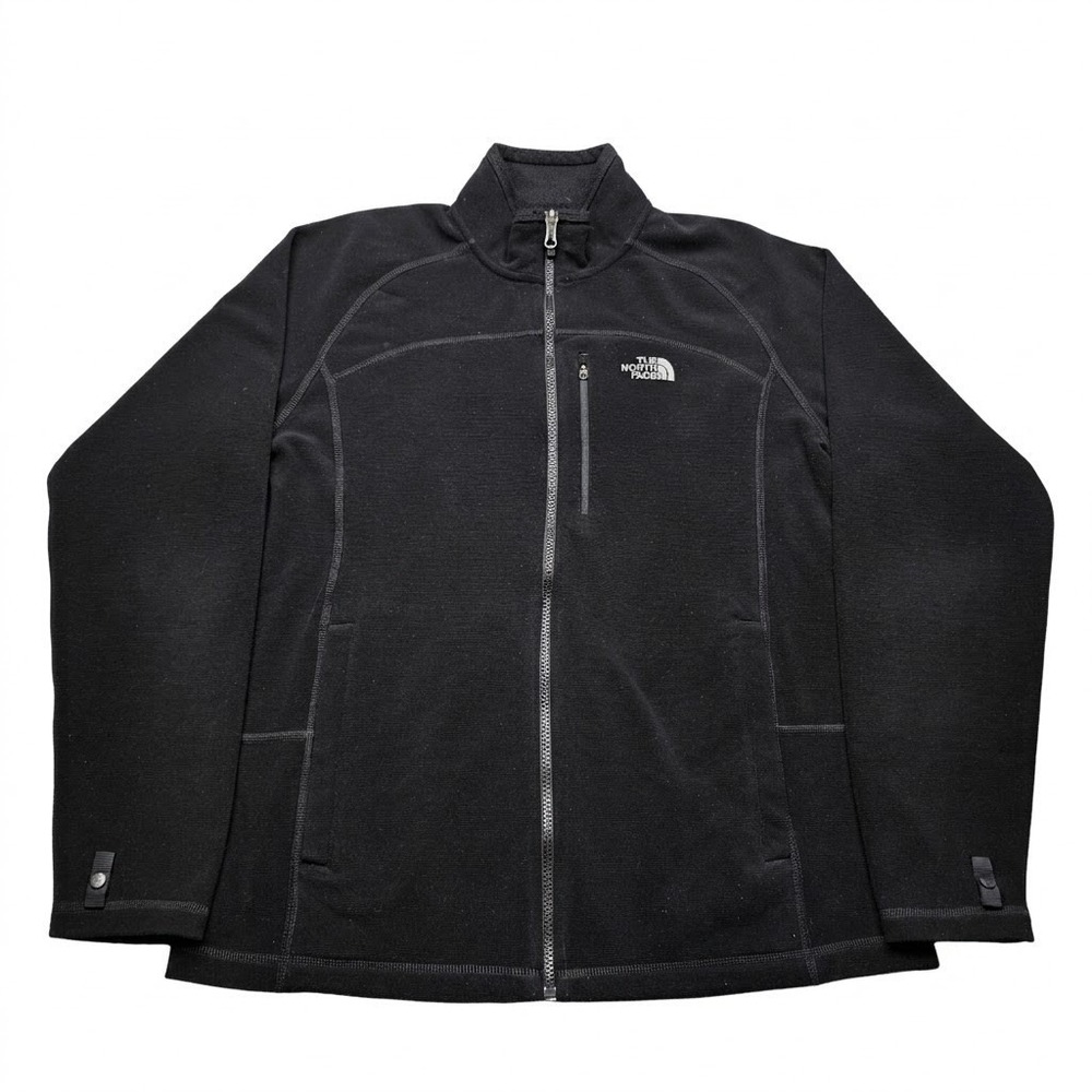 The North Face Men's Large Black Polartec Classic Fleece Full Zip Jacket
